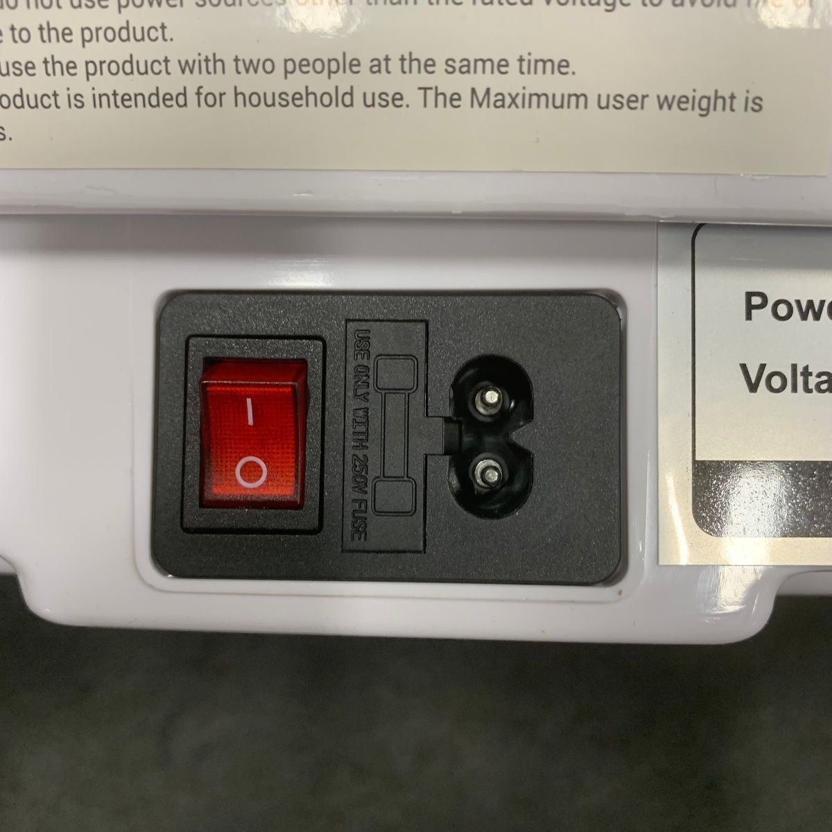 MERACH MR-2398G1-US Vibration Plate Exercise Machine Gray*