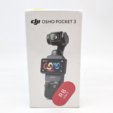 DJI Osmo Pocket 3 Gimbal Stabilizer 3-Axis Handheld Camera 4K Black RFB