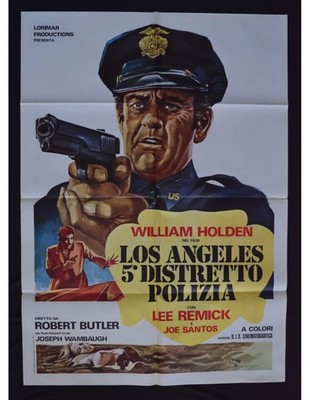 Manifesto LOS ANGELES 5. Distrikt Polizei POSTER POSTER A480 William Holden