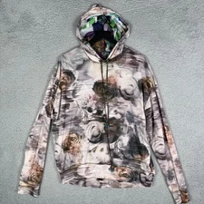 Petit Pois by Viviana G Abstract Marble Art Hoodie Size Large Art Floral Boho