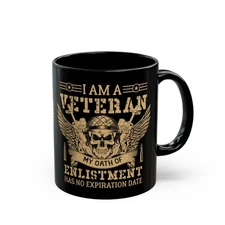 Patriotic Veteran Mug Gift Coffee Cup 11oz for Him or Her