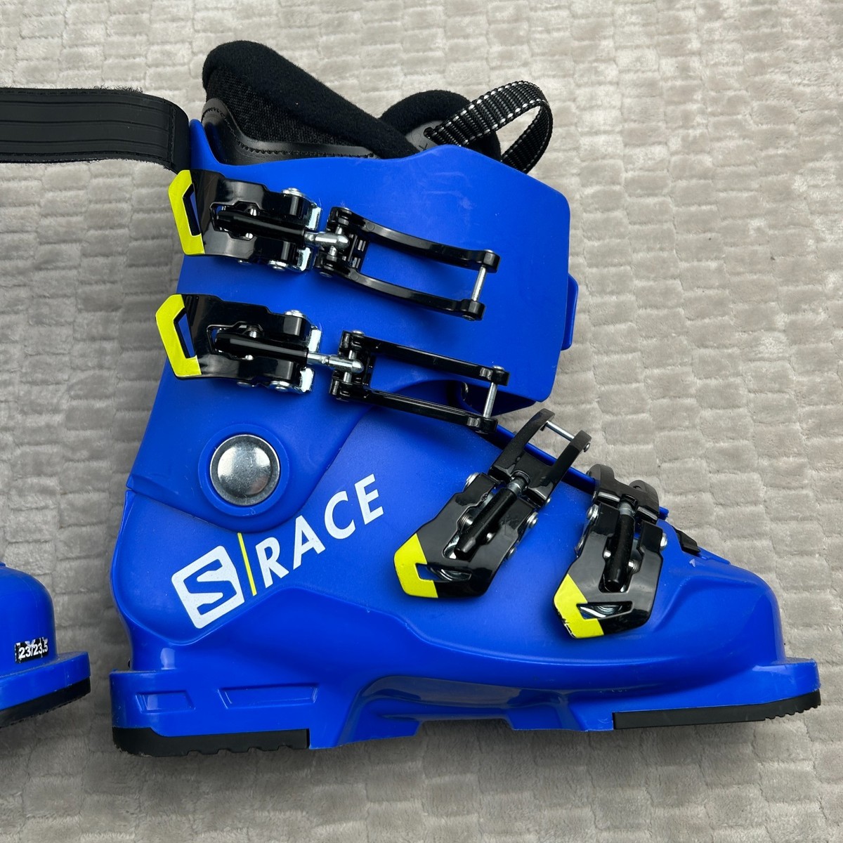 SALOMON SONS OF A BLAST SKI BOOTS Kids SIZE 23-23.5 S Race
