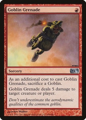Goblin Grenade EN MTG Magic 2012 (M12) - 140 LP