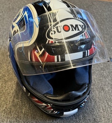 Suomy Apex Tornado Motorcycle Helmet Size Small