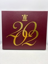 2002 United Kingdom PROOF 9 Coin Set w/COA Box Incl. Golden Jubilee 5 Pounds