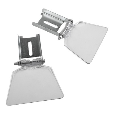 2pcs Replacement Guard Bench Grinder Eye Protection Safety Shields With Bracket