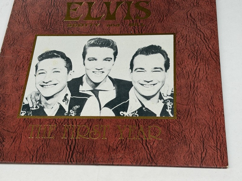 ELVIS PRESLEY Elvis Scotty and Bill THE FIRST YEAR gatefold vinyl LP