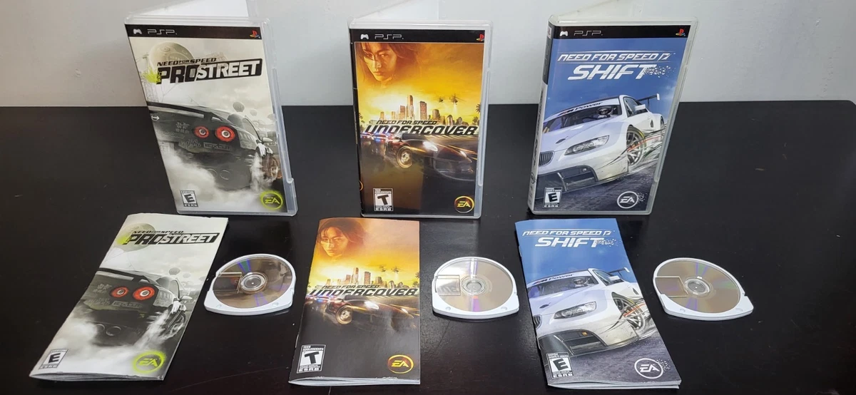 Jeu Need For Speed Shift Pour PSP - Version PAL, En Bon état, Disque Et Boîtier