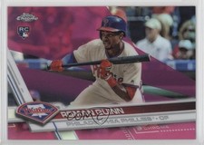 2017 Topps Chrome Pink Refractor Roman Quinn #135 0l1