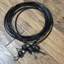 Set of 2 Bowflex PR3000 Xtreme 2 SE 141" Cables w/ Clips OEM SEE DESCRPT