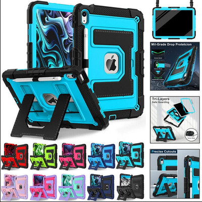 Fr iPad A16 11th 10th Gen Air 11 10.9 Kids Shockproof Case Heavy Duty Cover