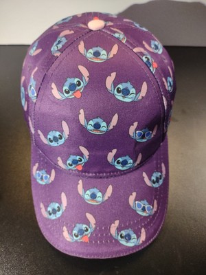 Disney Stitch Hat Cap Strapback Print all over Graphic purple  Youth Baseball