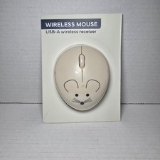 Bullseye Playground 2025 Mouse Face Wireless Computer Mouse NEW