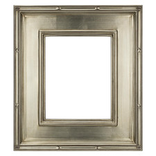 Creative Mark Museum Plein Aire Ornate Picture Frame - 10X10 - Silver Leaf -