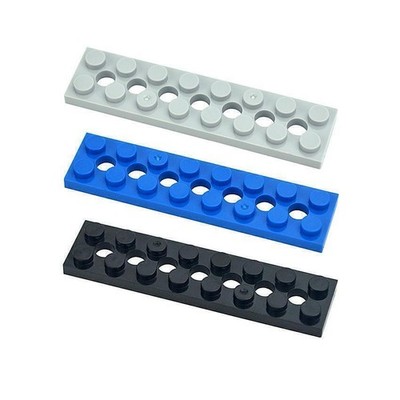 20 X Engineering Plate Red Technic Plate 2x8 With 7 Holes 3738 373821 For Lego
