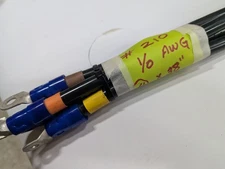 4 pcs 1/0AWG  Copper Cable  Approx 38" Long 210 " Visit store 4 more listings"