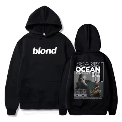 #ad #ad Frank Ocean Merch Sweatshirt Blonde Album Hoodie Hip Hop Autumn Winter Sweater $22.88