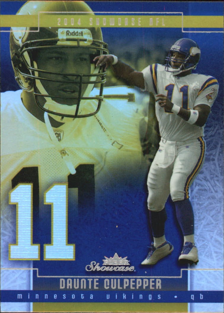 2004 Fleer Showcase #56 Daunte Culpepper - FB