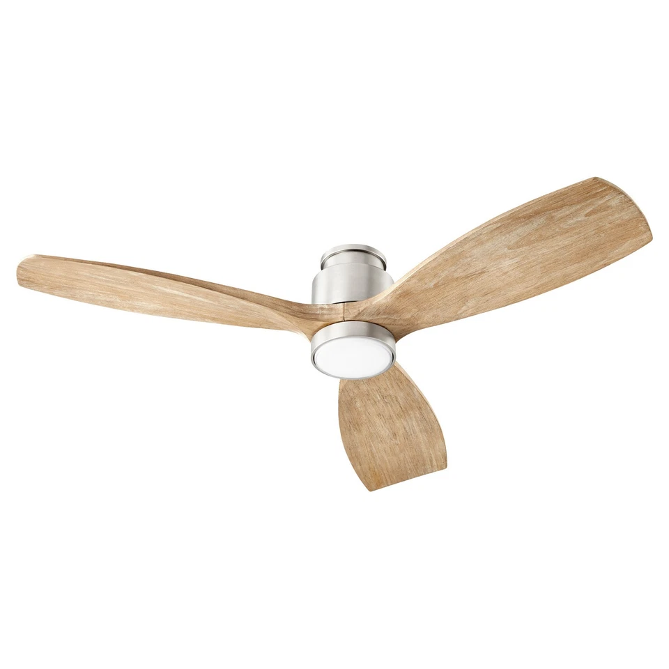 Satin Nickel 64"Ceiling Fan from the Lurus Collection - Image 3 of 4