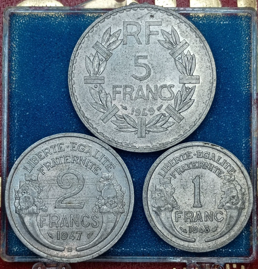 Aluminum 1947 Year French Coins for sale | eBay