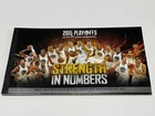 2015 Golden State Warriors Playoff Ticket Book Stephen Curry Finals Debut RARE
