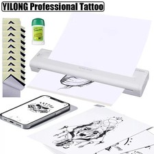 Bluetooth Tattoo Stencil Printer Thermal Transfer Machine Copier for A4 Paper PC