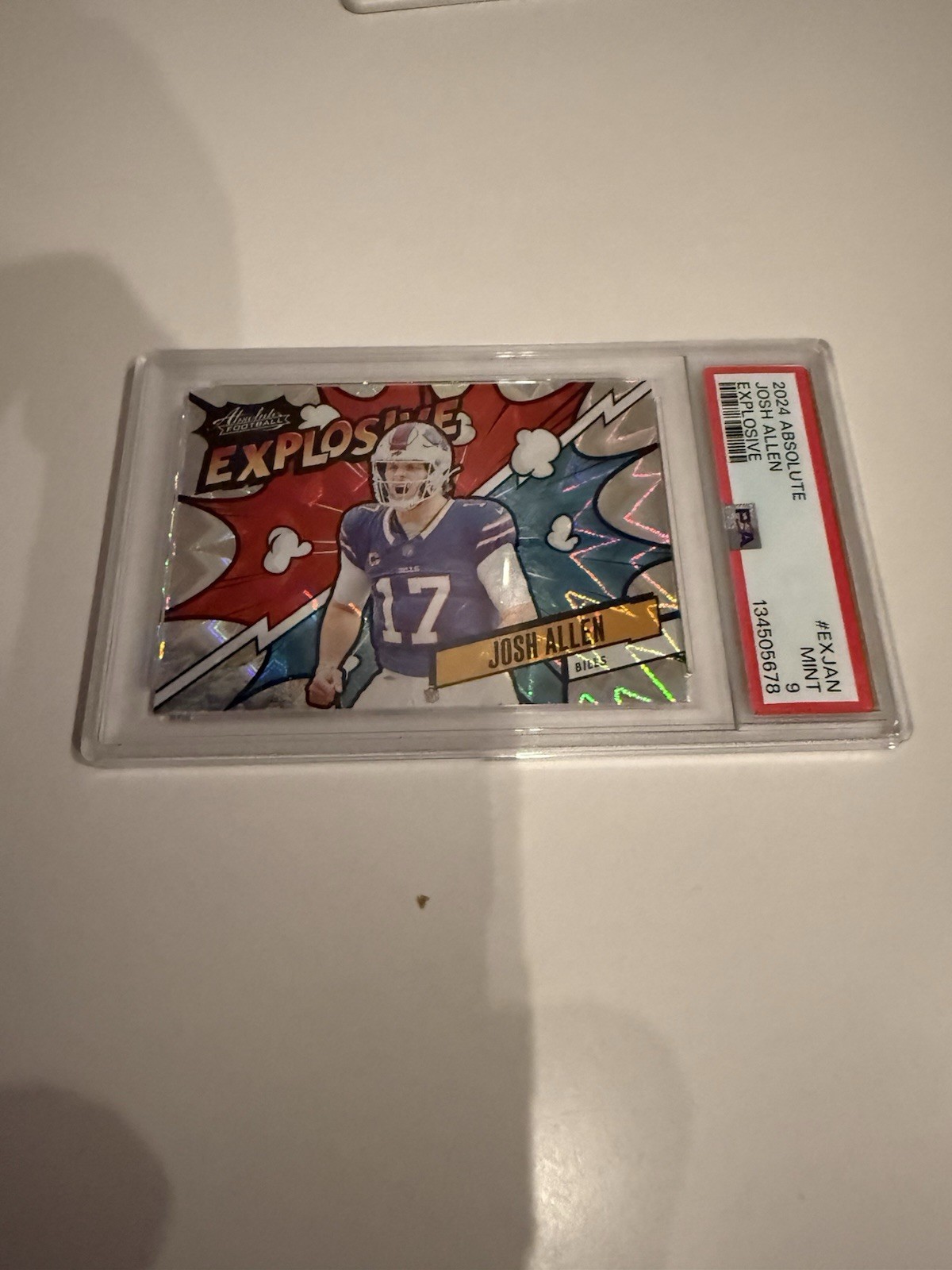 2024 Panini Absolute - Explosive Josh Allen #EX-JAN