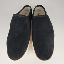 Staheekum Cami Mules Women's Size 11 Black Suede Fur Lined Slip-On Slippers