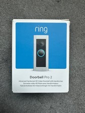 Ring Pro 2 Doorbell Hard Wired - Boxed with install accessories