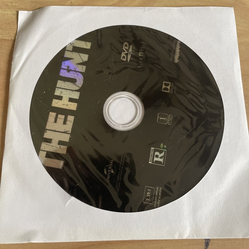 The Hunt (DVD, 2020) - - - - **DISC ONLY**
