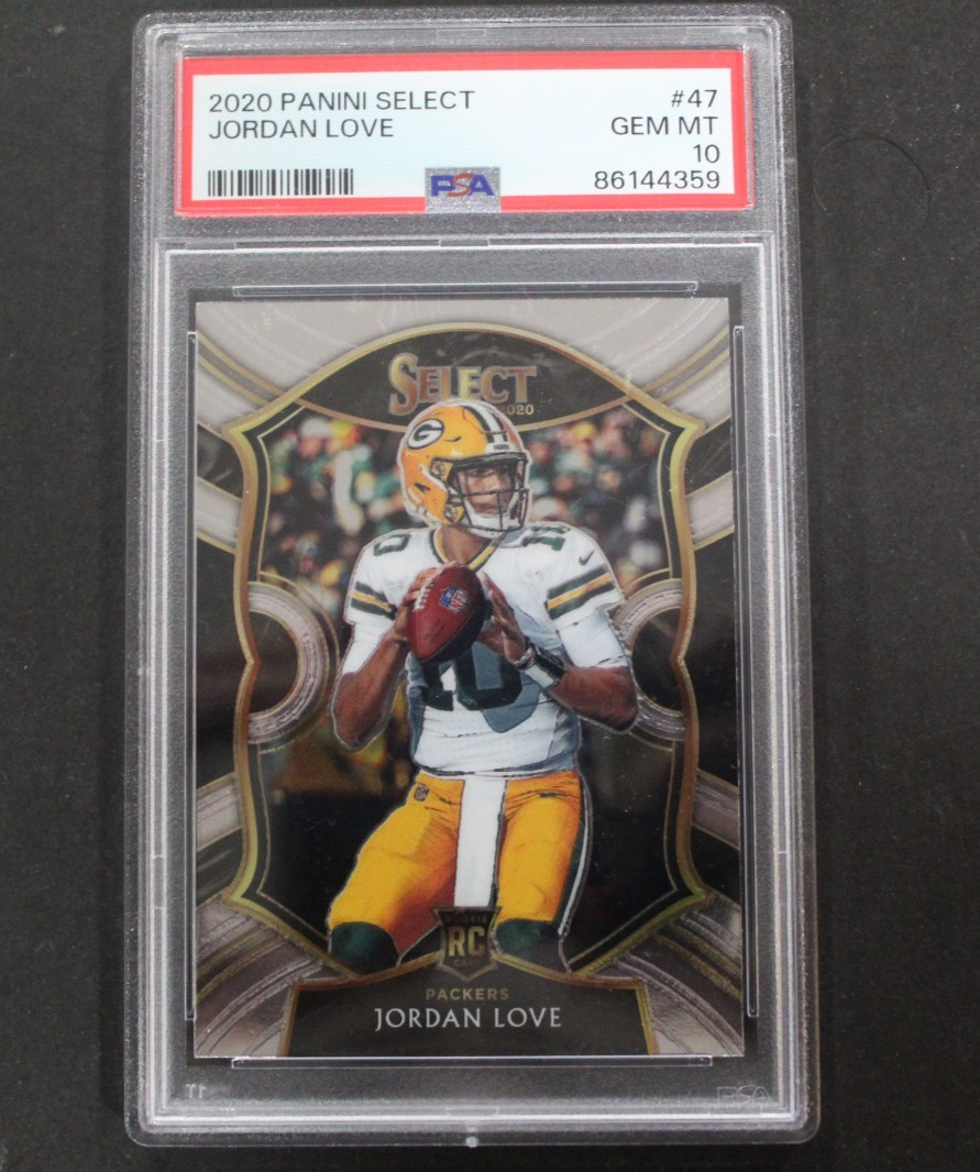 2020 PANINI SELECT JORDAN LOVE RC #47 PSA 10 GEM MINT!!