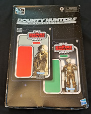 Star Wars Black Series BOUNTY HUNTERS 40th Anniversary 4-LOM & ZUCKUSS Figures