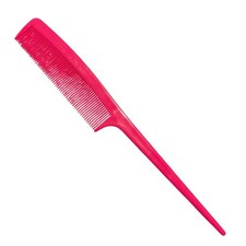 Vtg GOODY Unbreakable Plastic 8" pink Rat tail Comb Retro USA 80s 90s