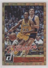 2015-16 Panini Donruss Elite Dominator Hall Gold /10 Elgin Baylor #21 HOF 0r5a