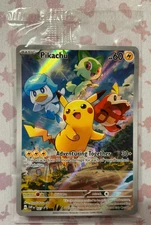 Pokemon Pikachu SVP 027 Scarlet & Violet Paldea Evolved ETB Promo SEALED NM