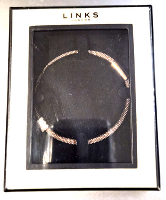 Links of London Rose Gold Star Dust Bead Bracelet  PC: 5010.2502