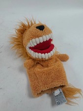 Jellycat London Toothy Lion Plush Soft Hand Puppet Pre-Owned Toy 10.5"