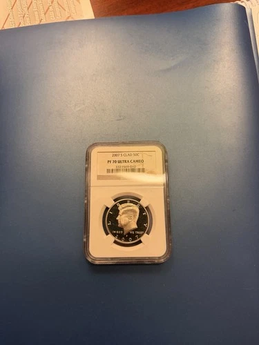 2007 S Silver Kennedy Half Dollar NGC PF70 Ultra Cameo