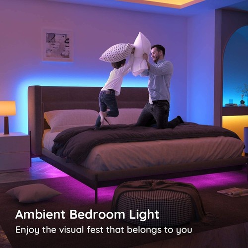 Customizable 5M RGB LED Strip with Bluetooth Control - Music Sync & Waterproof - Picture 8 of 9