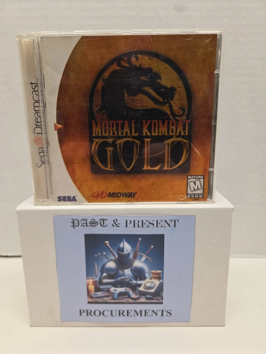 Mortal Kombat Sega Dreamcast Gold Fighting Video Games for sale | eBay