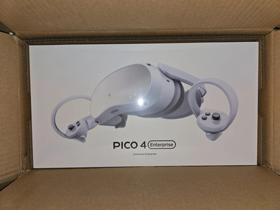 Pico 4 Enterprise (8GB + 256GB) White VR Headset - NEW