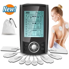 36 Modes Tens Unit Muscle Therapy Pain Relief Stimulator Machine Pulse Massager