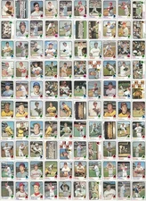 (100) 1973 Topps Vintage Lot Vg-EX MLB Baseball Cards Partial Set Collection