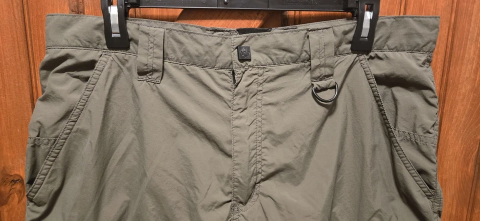 Boy Scout Of America Short Adult Medium Green BSA Supplex Nylon Cargo Drawstring - Image 2 of 4