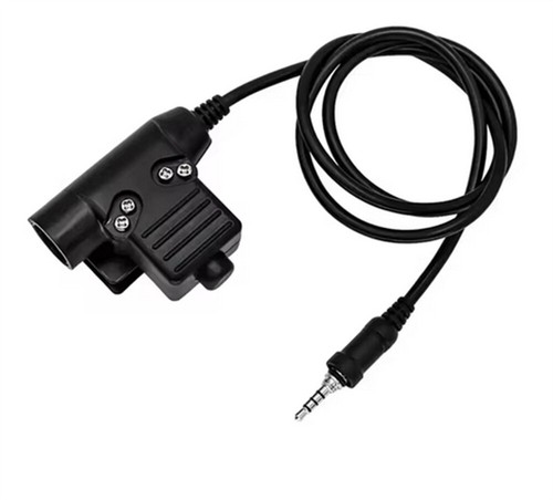 1PCS Headset U94-7R PTT Connector For VX6R VX7R VX-120 VX127 FT270 FT270R Radio