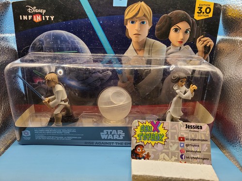 NEW Disney Infinity 3.0 Edition Star Wars FIGHT AGAINST THE EMPIRE LUKE LEIA NIB - Picture 4 of 4