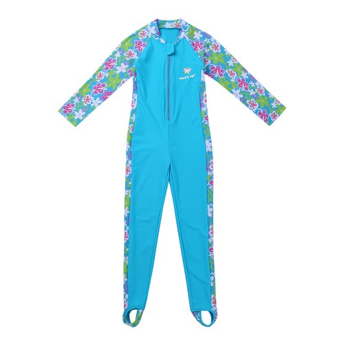 Kids Girls Boys Swimsuits UPF 50+ UV Sun Protective Full Body Rash Guard Wetsuit - Picture 53 of 54