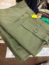 vintage 80s us army og 507 trousers utility pants military usa straight pocket