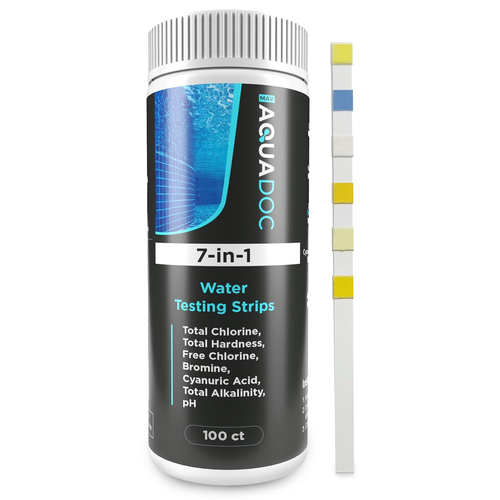 Aquadoc Pool Test Strips, 100 Count, Hot Tub and Spa Water Testing Kit - Picture 11 of 12
