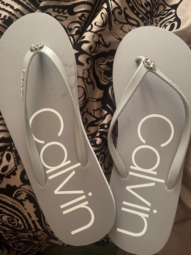 Damen-Flipfops Calvin Kleins Größe 9-10 - Bild 1 von 2